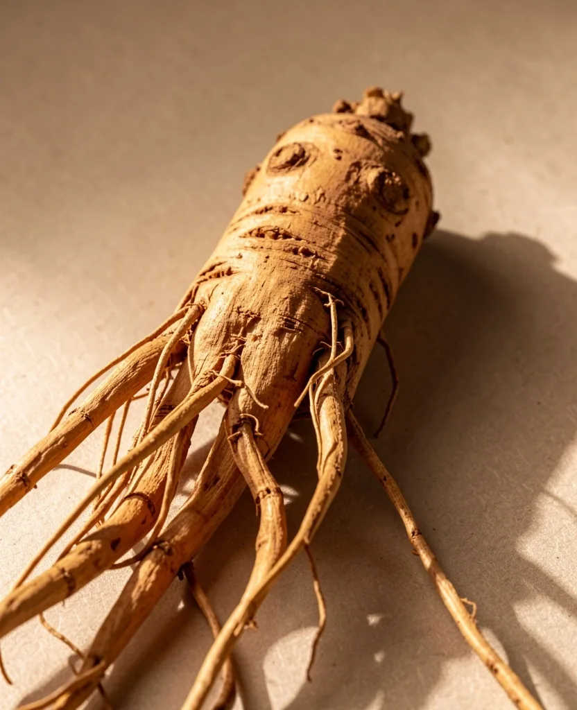 Ginseng Root Detail